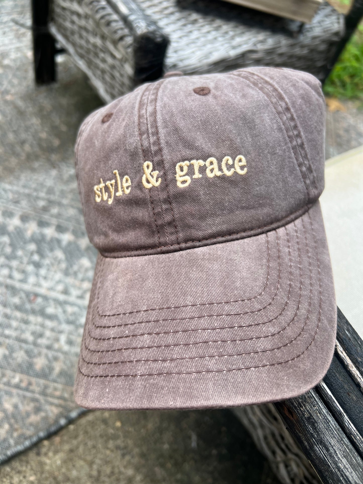 'style and grace' dad hat