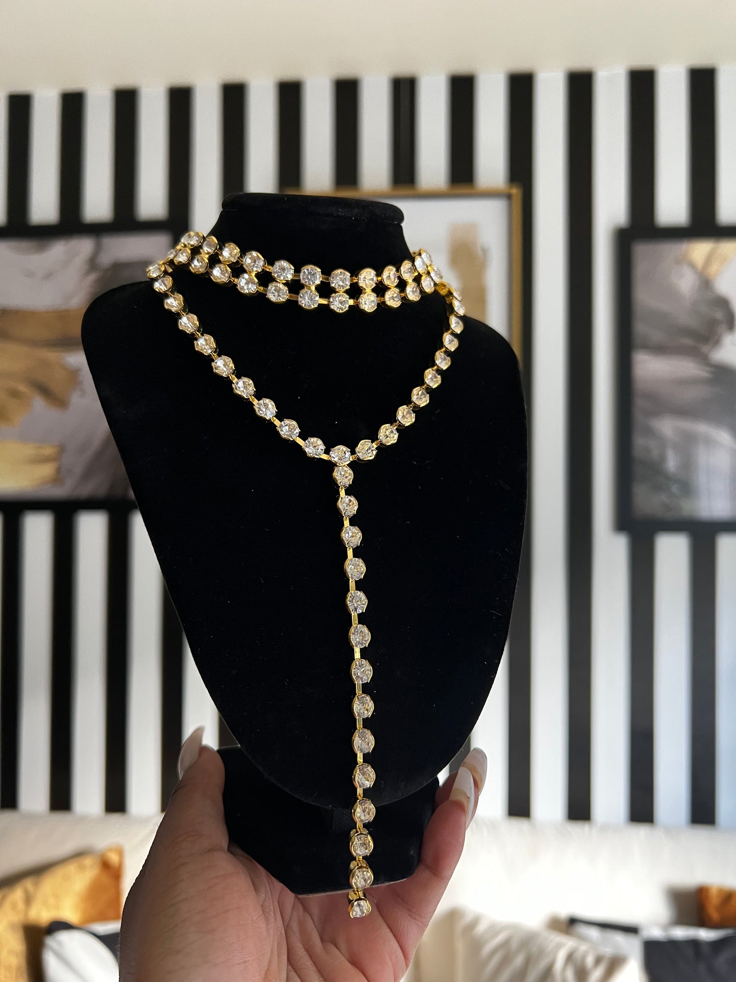 ‘Ginger’ tassel necklace