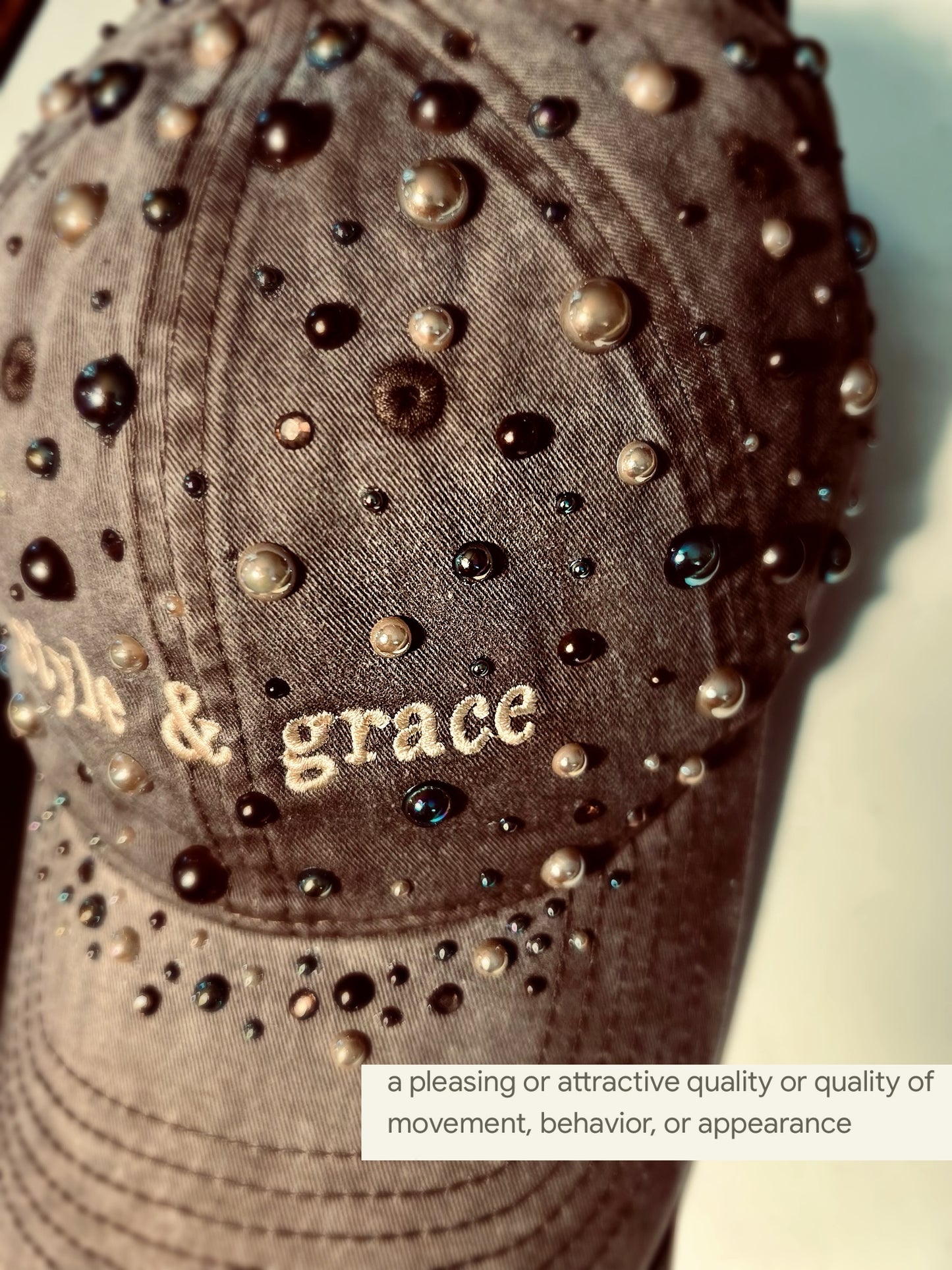 'style and grace' dad hat