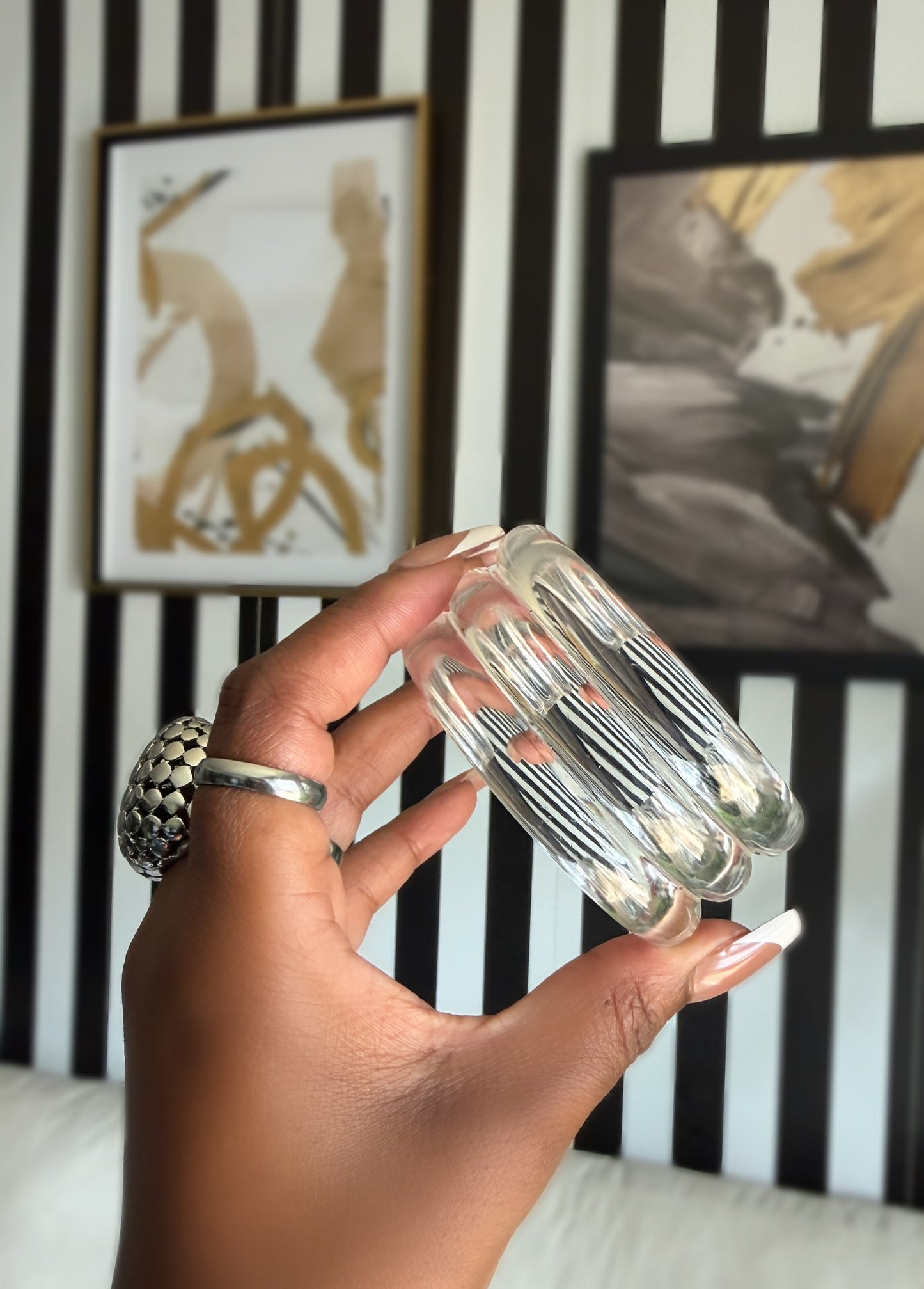 ‘Clear It Up’ cuff bangle