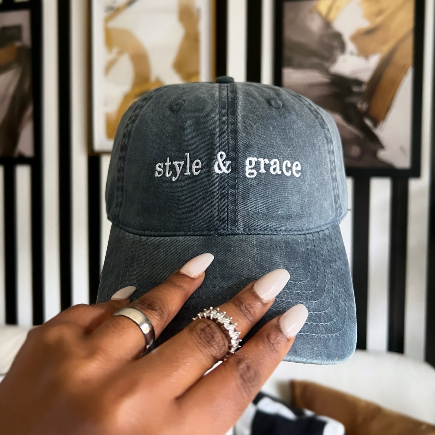 'style and grace' dad hat